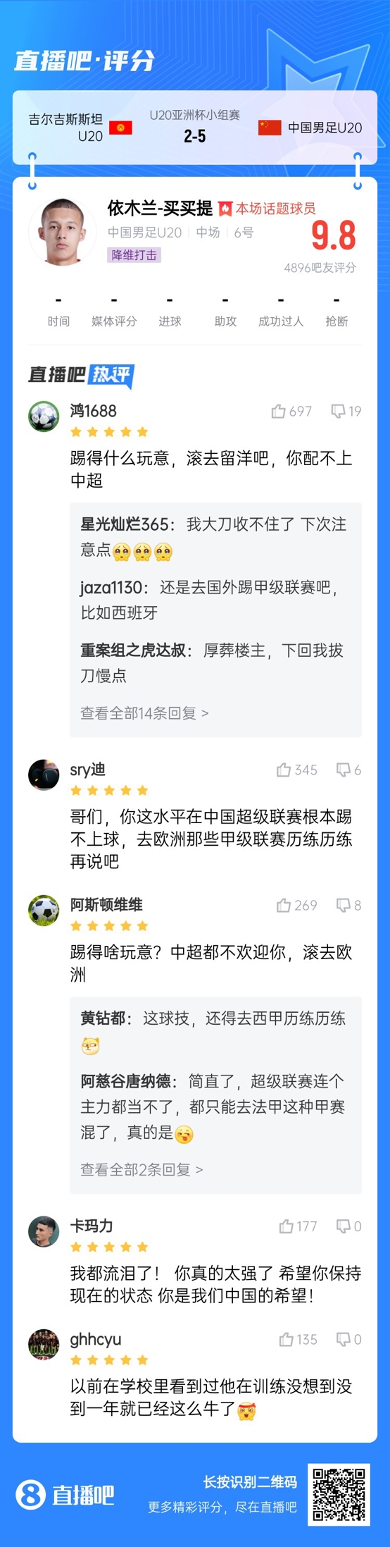  依木蘭這場(chǎng)多少妙傳了？毛偉杰回傳+依木蘭直塞“調(diào)虎離山”