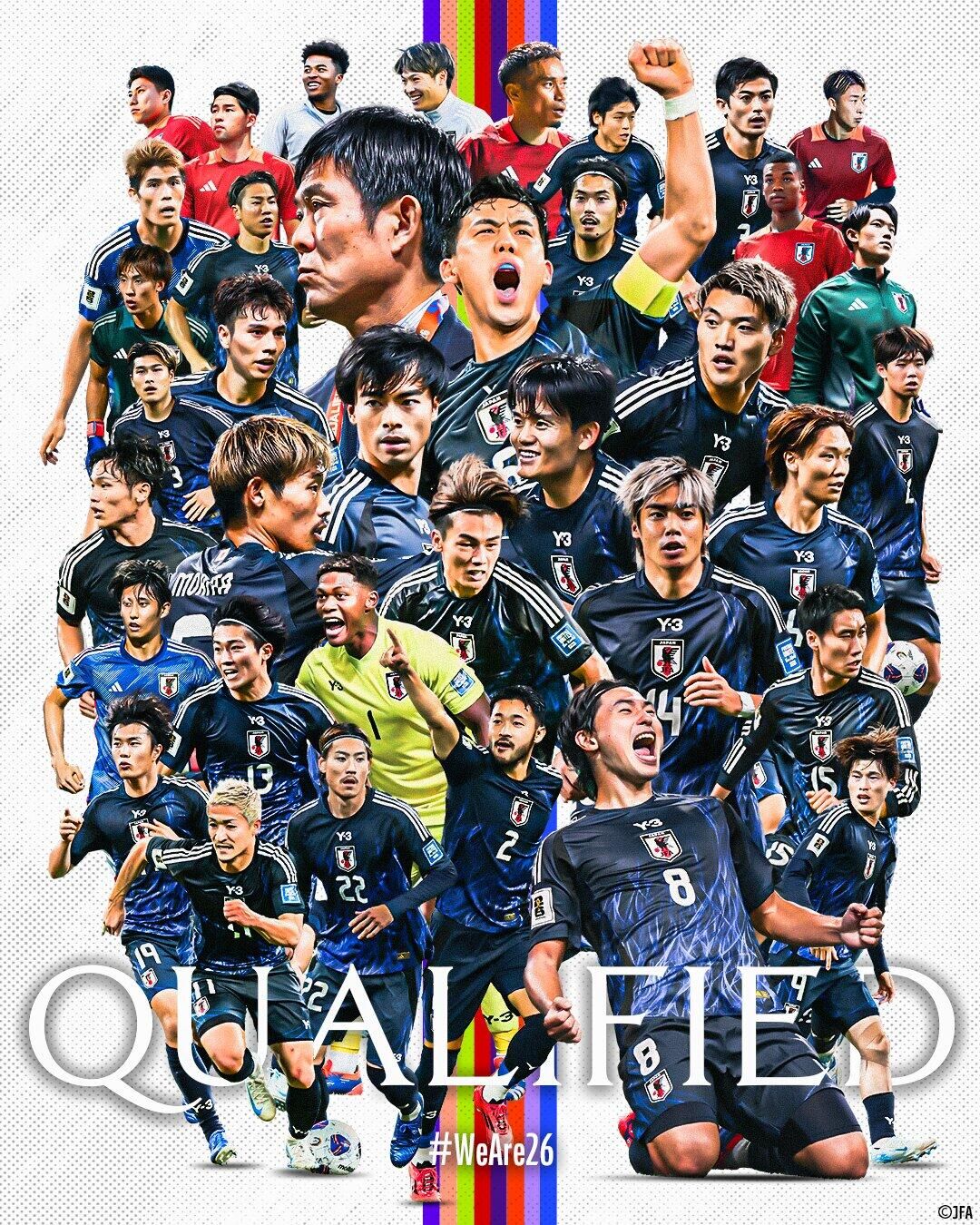  斷層領(lǐng)先！日本7輪6勝1平提前晉級(jí)世界杯，全球除東道主外首隊(duì)！