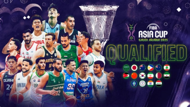  8月在沙特舉辦！FIBA官網(wǎng)：男籃亞洲杯抽簽儀式將在下月8號舉行